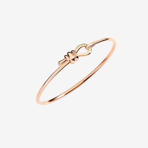 DoDo bracciale Bangle Nodo Oro Rosa