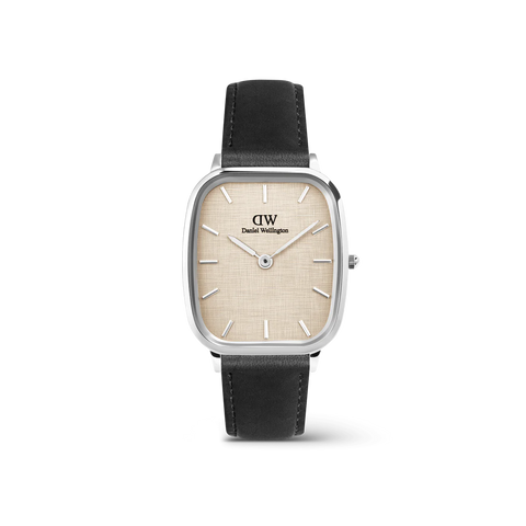 Daniel Wellington orologio Marlon Sheffield Linen Silver